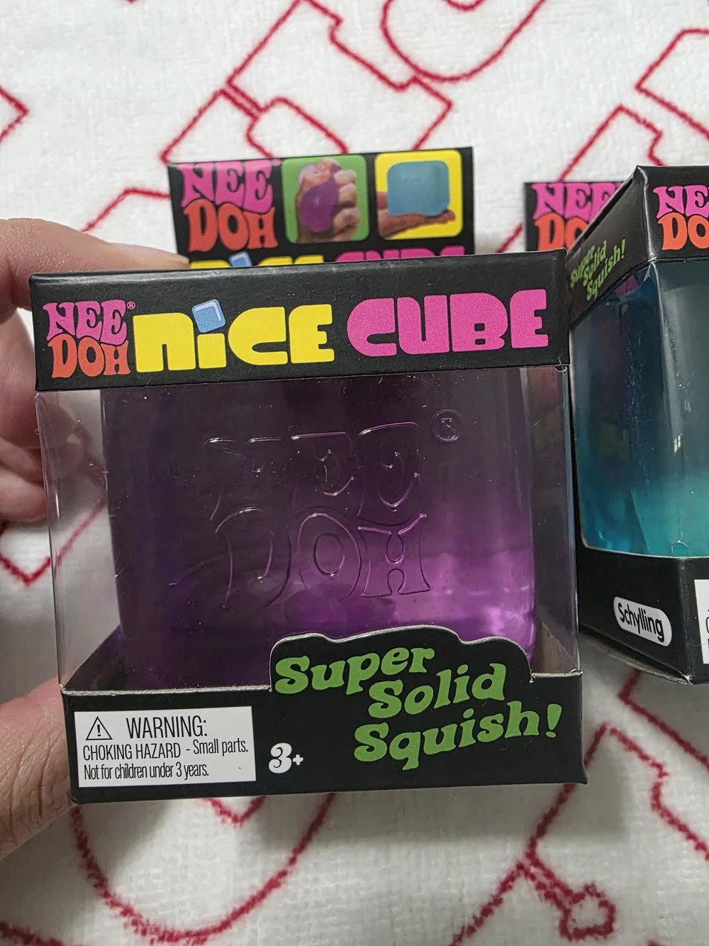 Needoh Nice Cube Super Solid Squish X 2